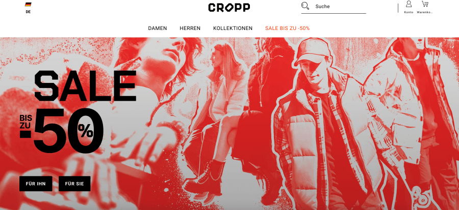 Cropp Online shop